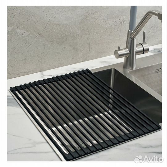 Сушка для посуды, рмс Sush-1BL, складная ролл ап