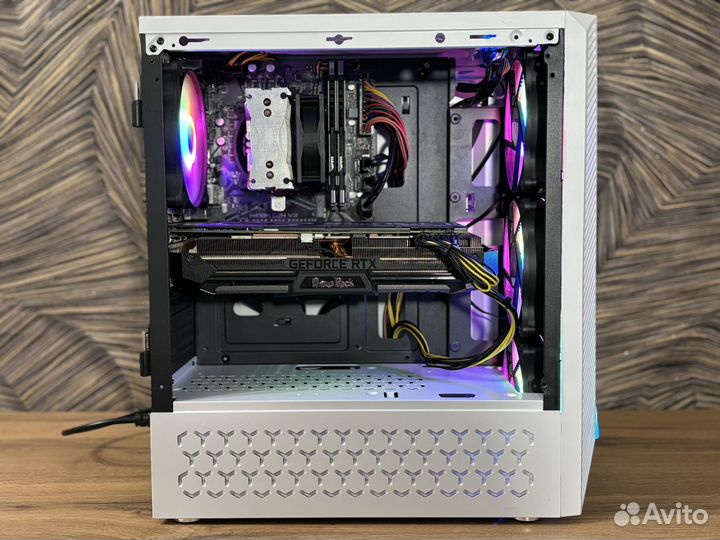 Игровой пк intel i5 10400F/RTX2070/16Gb/SSD/HDD