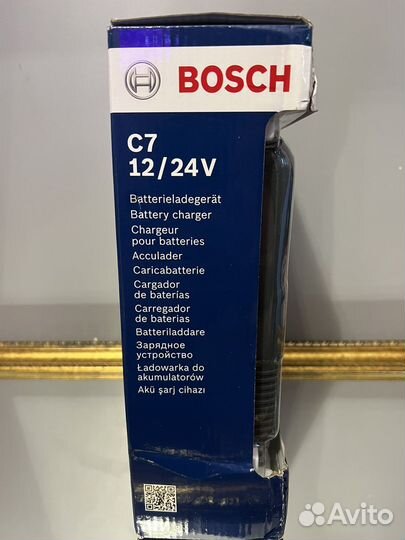 Bosch C7 Baterry Charger 12/24V