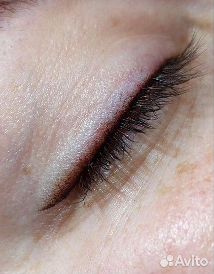 Перманентный макияж, татуаж. Пудровые брови, аквар