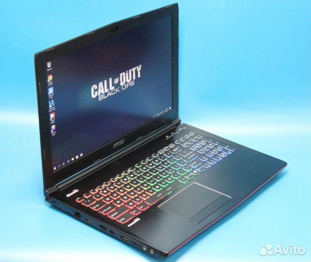Мощный игровой ноутбук MSI + гарантия
