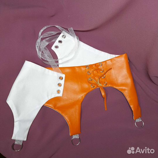 Пояса из экокожи на шнуровке