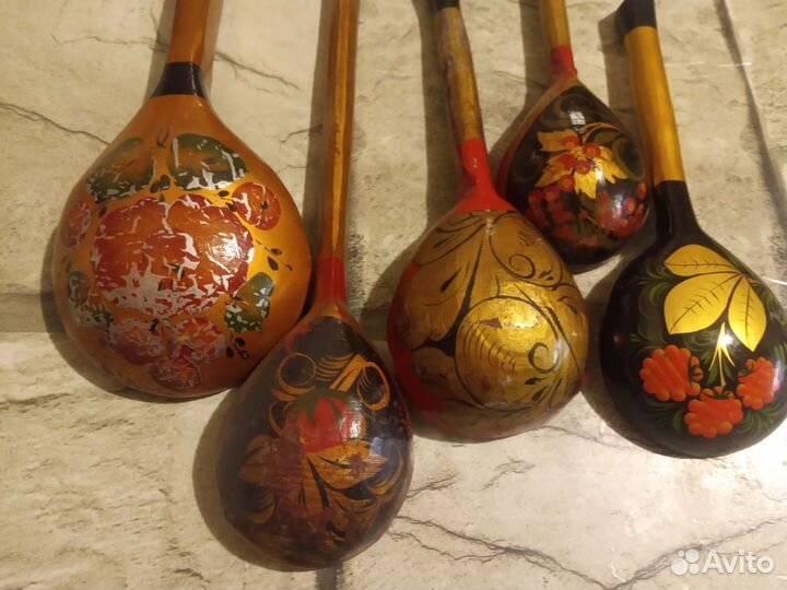 Ложки Хохлома