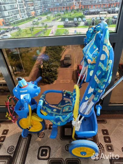 Детский трехколесный велосипед Ягуар