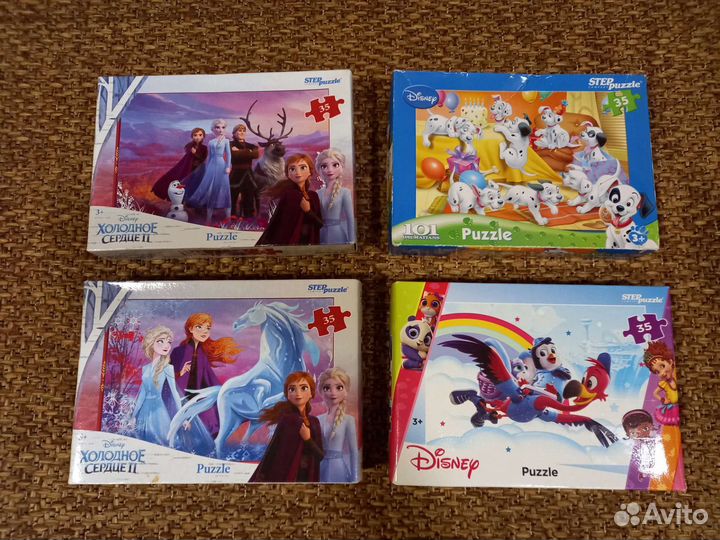 Пазлы, развивающие игры