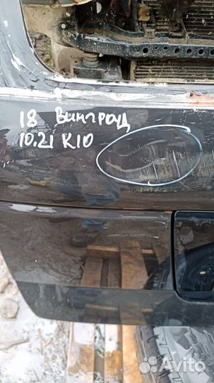 Ниссан Вингроуд К10 крышка багажника под ремонт