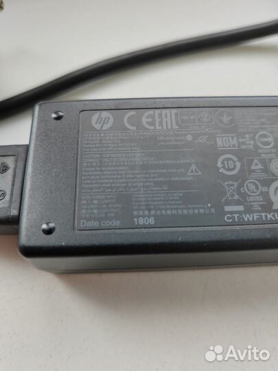 Блок питания для ноутбука hp 19.5v