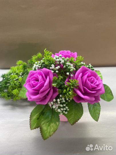 Букет из мыла. Подарок на выпускной