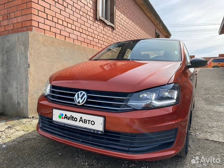 Volkswagen Polo 1.4 AMT, 2018, 88 000 км
