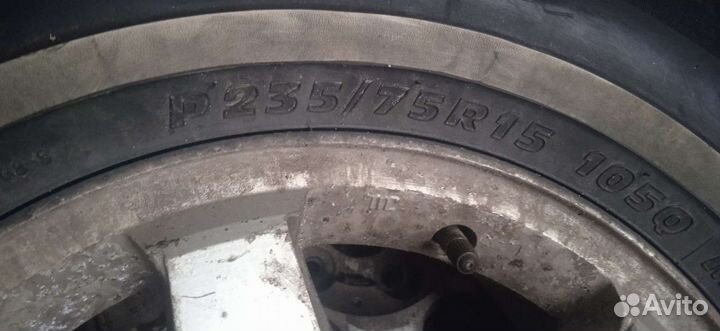 5 колес в сборе 235/75 р15