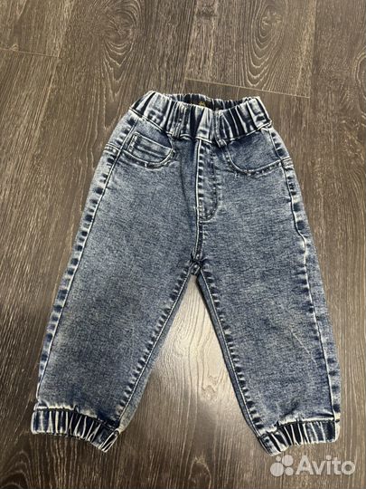Джинсы для мальчика 74 80
