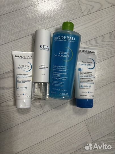 Bioderma крем, гель, тоник