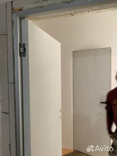 Скрытые двери под покраску