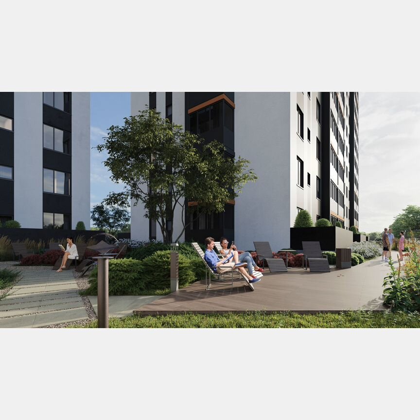 1-к. квартира, 34 м², 7/25 эт.