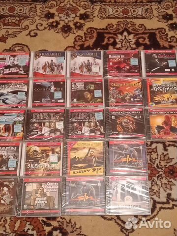 Компьютерные диски с играми абсолютно новые,запако
