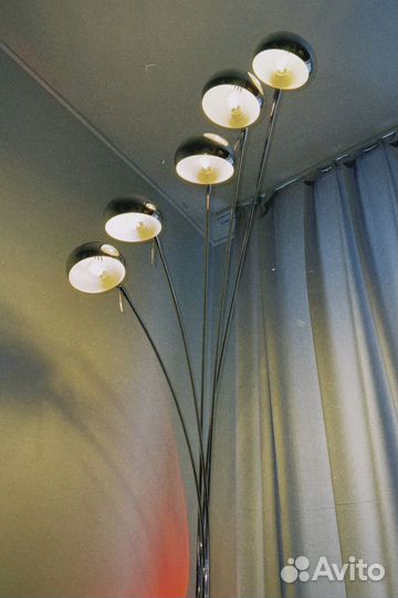 Торшер/светильник Inspire Kimi 5 ламп, цвет хром