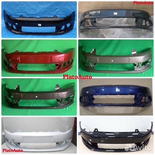 Бампер передний Volkswagen Polo 5 2010+ lH59