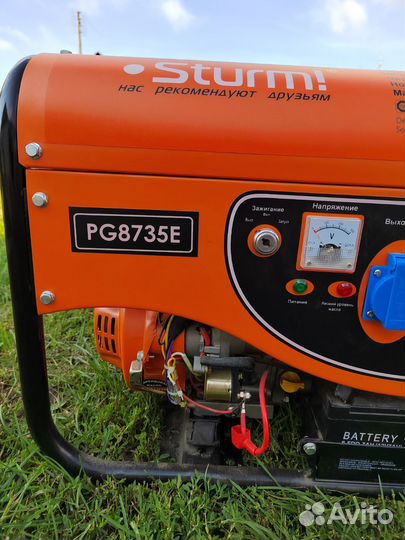 Генератор штурм PG8735E
