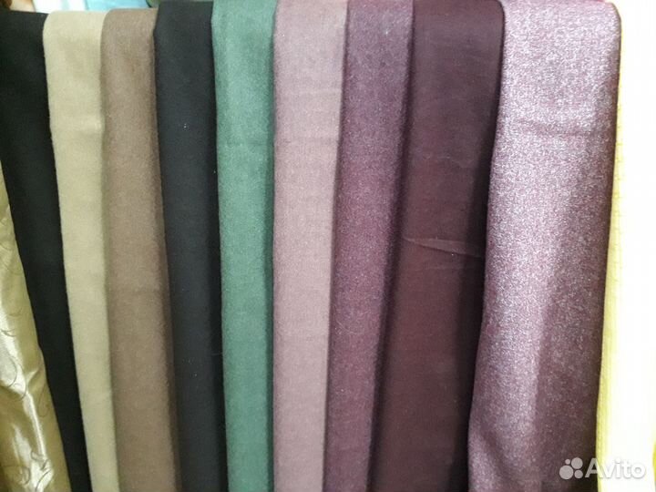 Ткани костюмные, атлас, лен с хлопком