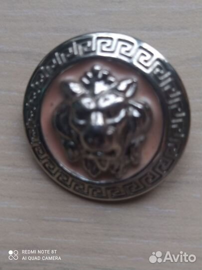 Винтаж Пуговица Версаче