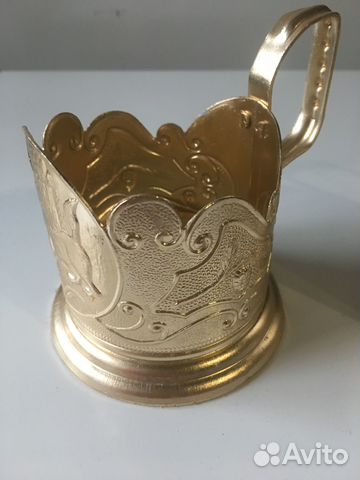 Подстаканник и стаканы времён СССР