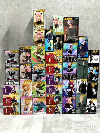 Аниме фигурки оригинальные