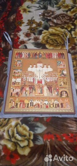 Икона собор святых