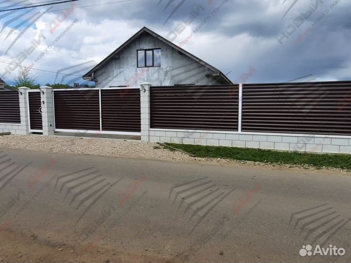 Забор жалюзи еврозабор