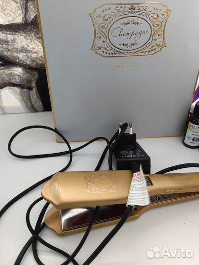 Инфракрасный ультразвуковой утюжок champagne