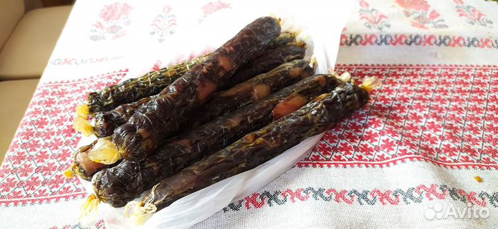 Конская колбаса казы