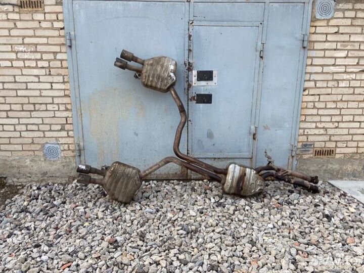 Выхлопная система Audi A7 sportback 3.0 tfsi 2012