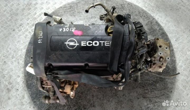 Двигатель двс Opel Astra G 1998-2004 1.6 Бензин