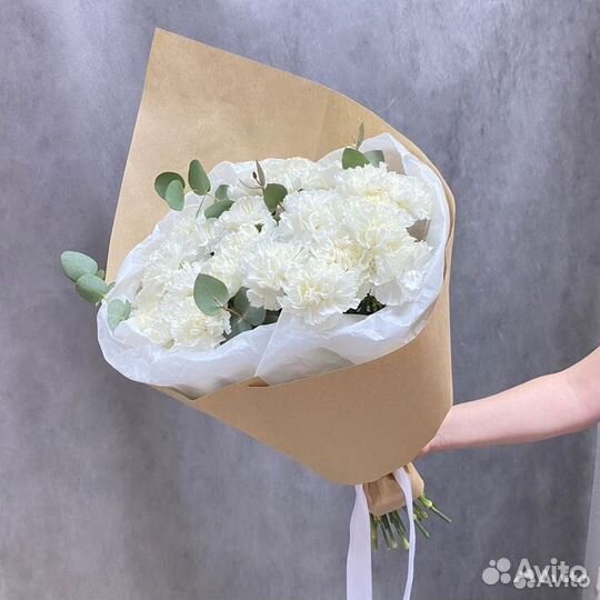 Гвоздика, букет из гвоздик, диантусы, доставка