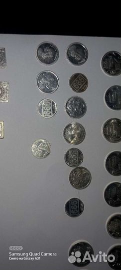 Серебро, водочные жетоны из водки