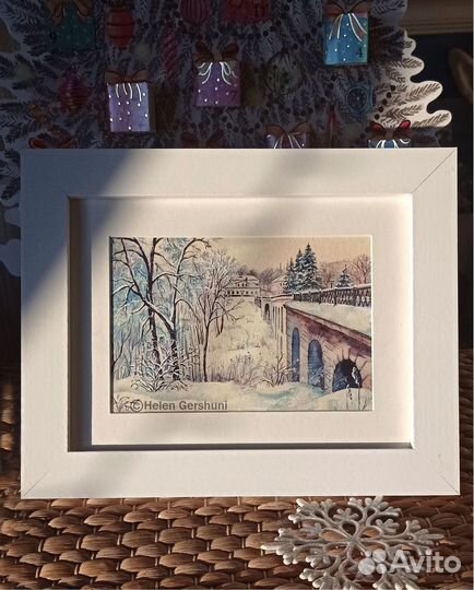 КартинаКалуга Каменный мост постер