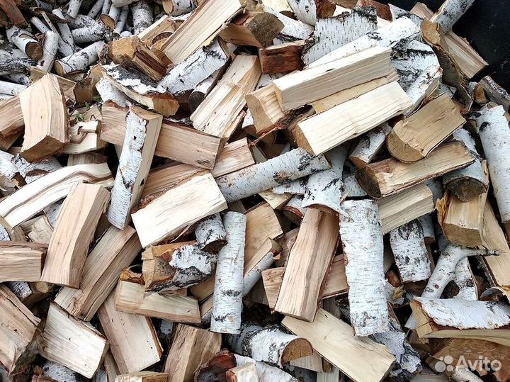 Дрова. Береза колотая