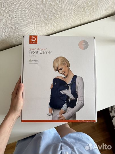Эргорюкзак кенгуру stokke mycarrier front carrier