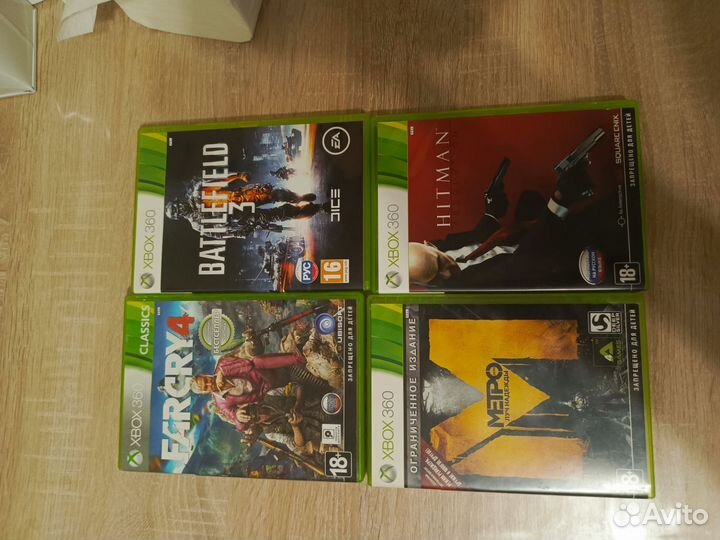 Диски для xbox 360