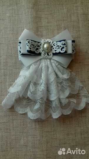 Галстук- жабо из кружева