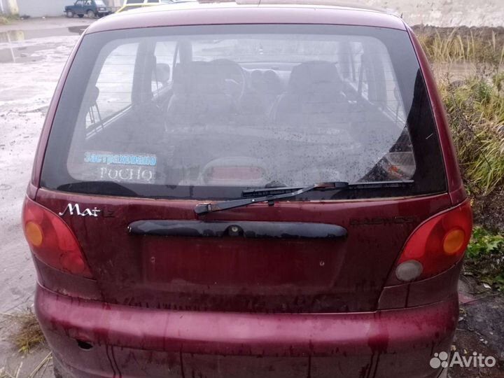Крышка багажника в сборе daewoo matiz