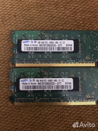 Оперативная память ddr2