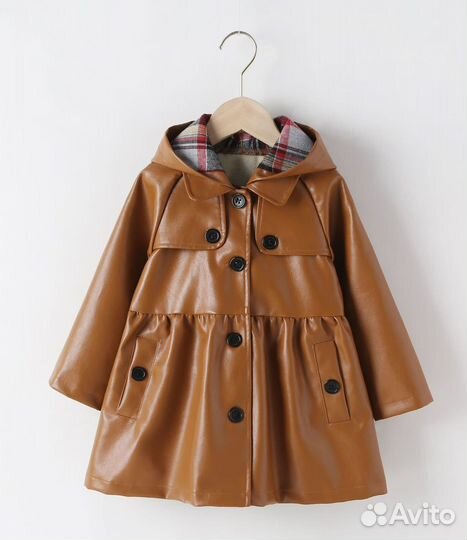 Весенний Плащ для девочки 100 куртка демисезон
