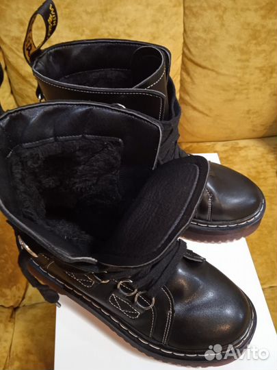 Сапоги зимние для девочки размер 35-36