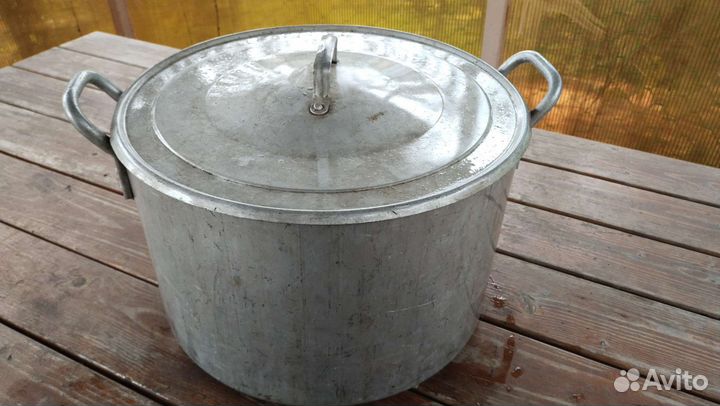 Кастрюля алюминиевая 40 литров