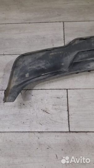 Губа заднего бампера Mercedes C Class W 204 Amg С