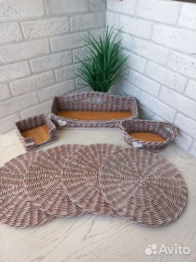 Плетеные изделия для кухни