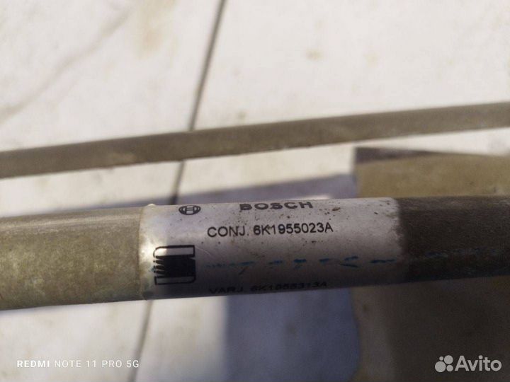 Трапеция стеклоочистителя Volkswagen Polo 3 6KV2