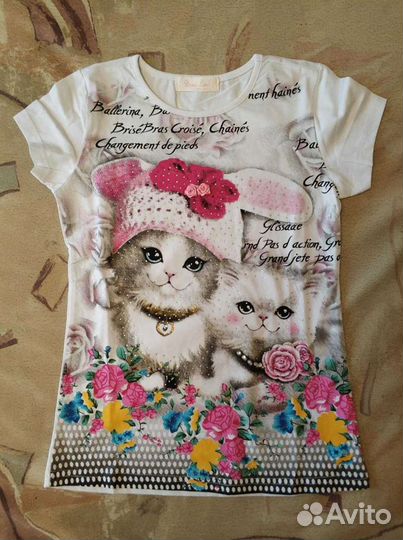 Футболки новые для девочки