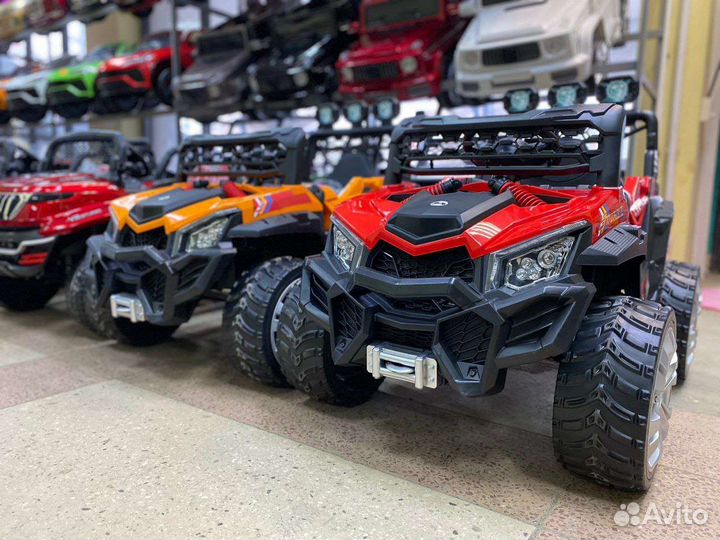 Детский электромобиль внедорожник