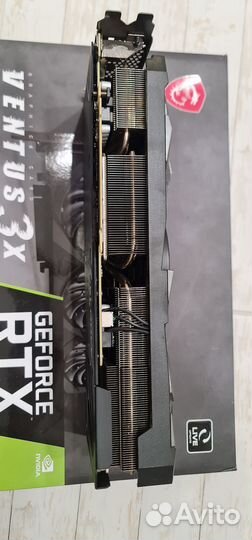 Видеокарта RTX 3070ti MSI Ventus
